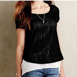 NWT Meadow Rue Layered Faria Top MEDIUM $68
